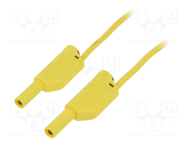 Test lead; 32A; 4mm banana plug-4mm banana plug; Len: 1.5m