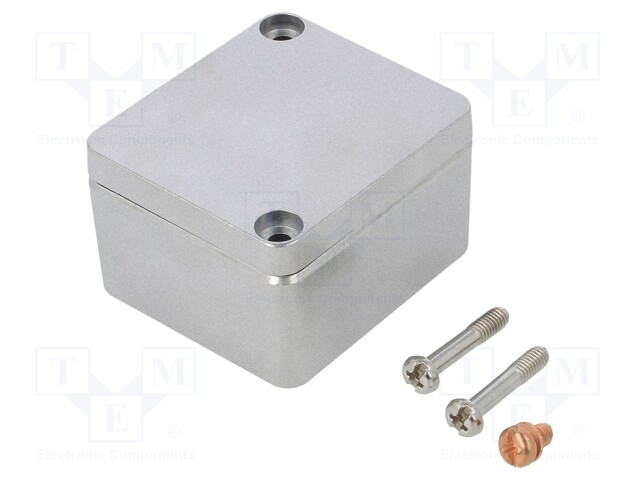 Enclosure: multipurpose; X: 45mm; Y: 50mm; Z: 30mm; 68; aluminium