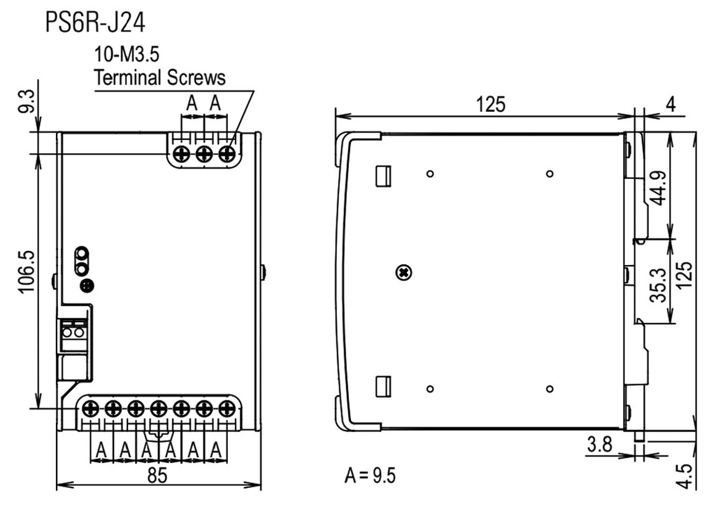 Power supply: switched-mode; 480W; 24VDC; 20A; 85÷264VAC; 1.4kg