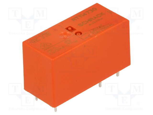 Relay: electromagnetic; SPDT; Ucoil: 230VAC; 12A/250VAC; 12A/24VDC