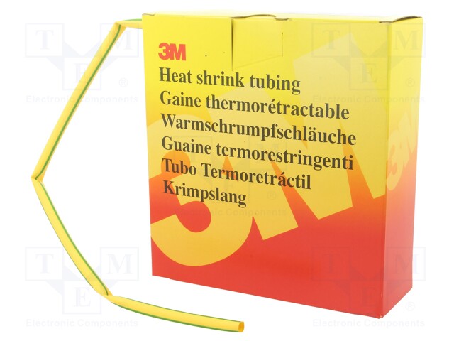 Heat shrink sleeve; glueless,thin walled; 2: 1; 6.4mm; L: 9m