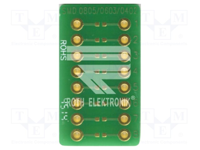 Board: universal; multiadapter; W: 13.02mm; L: 22.86mm