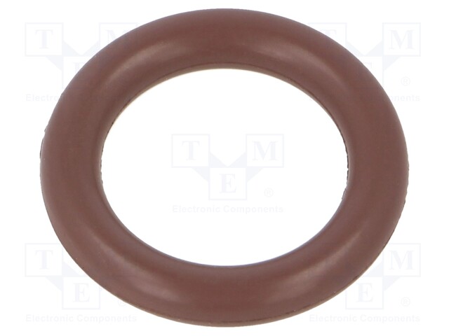 O-ring gasket; FPM; D: 3mm; Øint: 12mm; brown; -20÷200°C