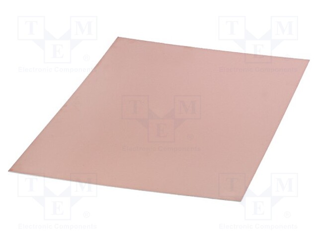 Laminate; FR4; 1.5mm; L: 610mm; W: 457mm; Coating: copper