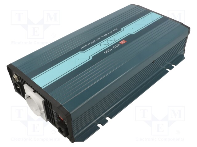 Converter: AC/DC; 1.2kW; Uout: 230VAC; 10÷16.5VDC; 333x184x70mm