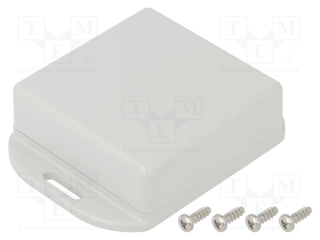 Enclosure: multipurpose; X: 60mm; Y: 60mm; Z: 22mm; with fixing lugs