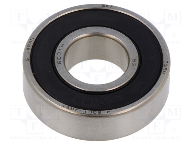 Bearing: single row deep groove ball; Øint: 12mm; Øout: 28mm