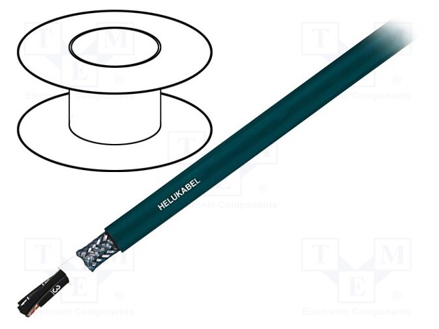 Wire: control cable; MULTISPEED® 500-C-TPE; 18G1mm2; TPE; Cu; 1mm2