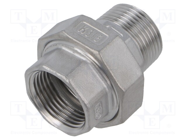 Threaded fitting; pipe union; max.10bar; 57.5mm