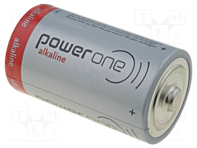 Battery: alkaline; 1.5V; D; Power One; Ø34.2x61.5mm; 16500mAh