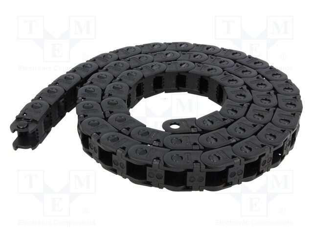 Cable chain; Series: E2.10; Bend.rad: 38mm; L: 1000mm