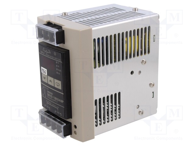 Power supply: switched-mode; constant voltage; 180W; 24VDC; DIN