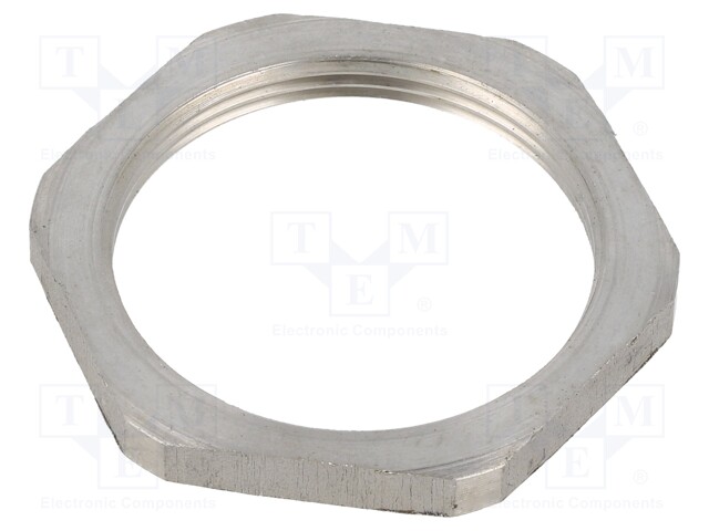 Nut; M40; acid resistant steel AISI 316; -100÷400°C; Pitch: 1,5