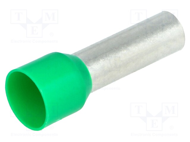 Bootlace ferrule; insulated; copper; Insulation: polypropylene