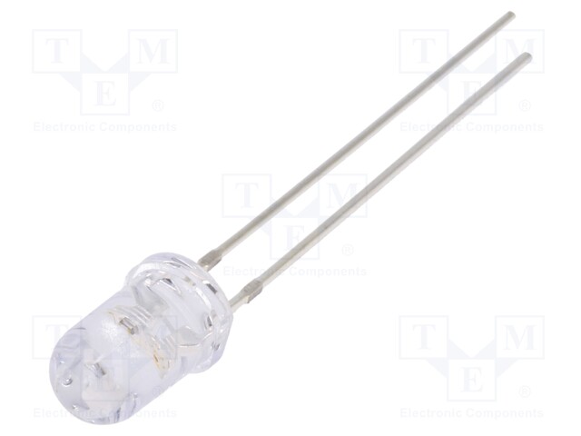 LED; 5mm; bicolour,blinking; yellow/blue; 2000÷2500mcd; 30°; 1.8Hz