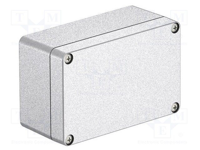 Enclosure: multipurpose; X: 100mm; Y: 160mm; Z: 81mm; Mx; aluminium