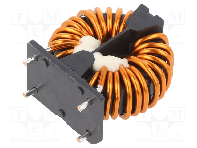 Inductor: wire with current compensation; THT; 1.9mH; 3.99mΩ