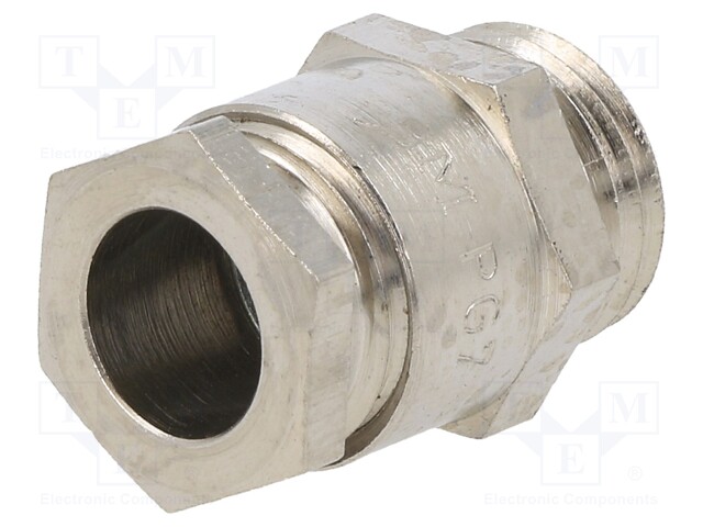 Cable gland; PG7; IP54; Mat: brass