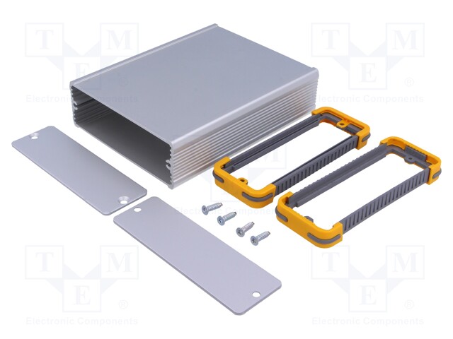 Enclosure: with panel; FR; X: 102.9mm; Y: 120mm; Z: 40mm; aluminium