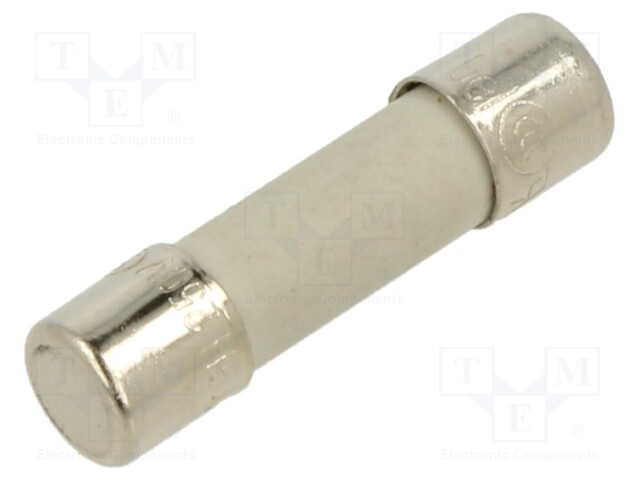 Fuse: fuse; time-lag; 5A; 250VAC; ceramic,cylindrical; 5x20mm; 5HT