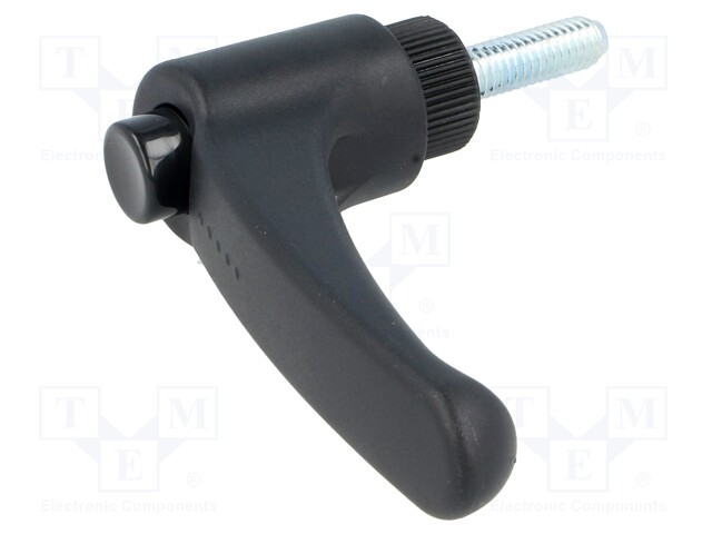 Lever; adjustable; Thread len: 20mm; Lever length: 63mm; -30÷130°C