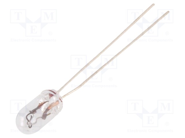 Filament lamp: miniature; 14VDC; 60mA; Bulb: T1; Ø: 3.15mm; L: 6.35mm