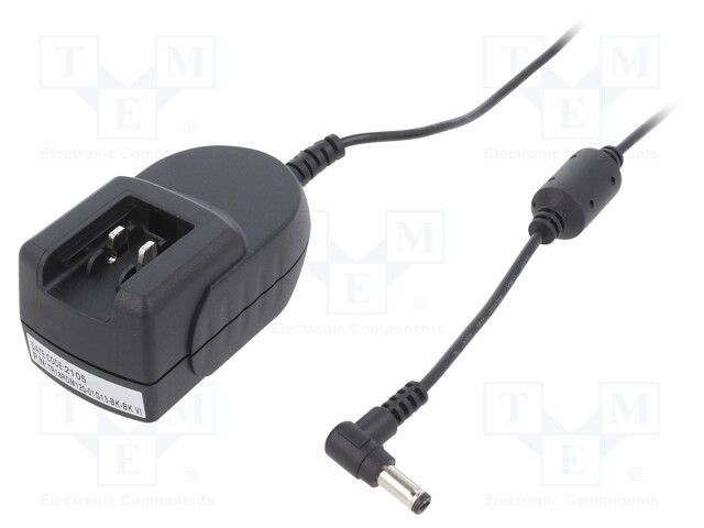 Power supply: switched-mode; voltage source; 12VDC; 1.5A; 18W