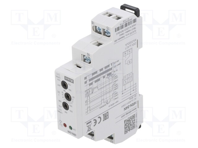 Module: voltage monitoring relay; DIN; SPDT; 250VAC/8A; 0.1÷10s