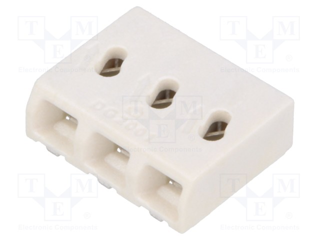 Connector: plug-in; DG2001; 3mm; ways: 3; 26AWG÷22AWG; 140÷340um2