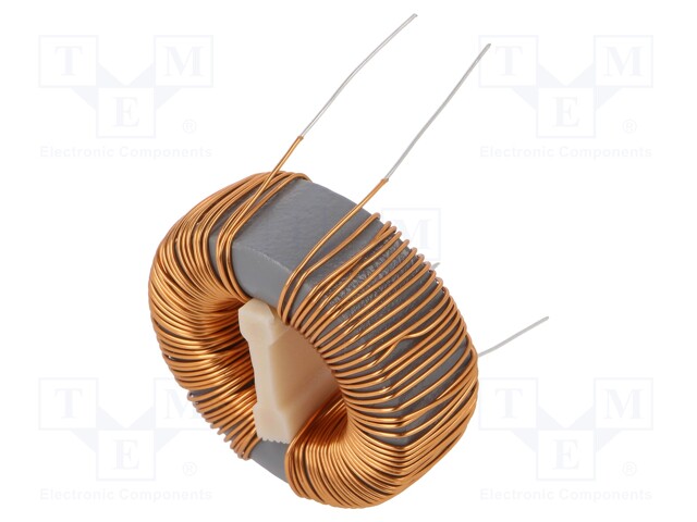 Inductor: wire; THT; 33mH; 2.8A; 134mΩ; 230VAC; 21x13mm; -20÷+50%