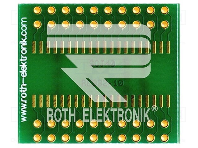 Board: universal; multiadapter; W: 25.5mm; L: 29mm; SO40