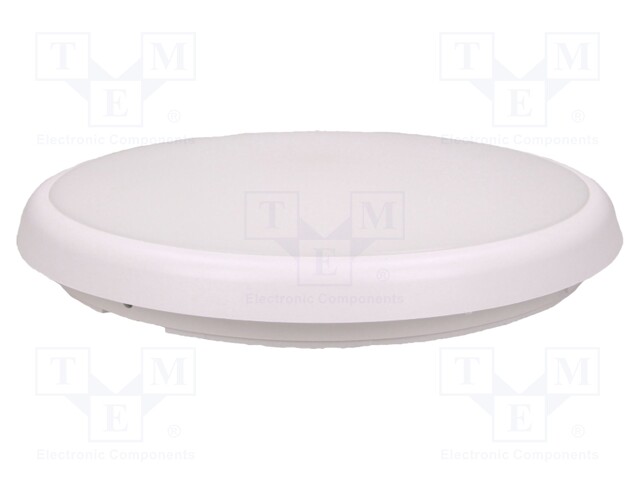 Lamp: plafond; 230VAC; 22W; 2000lm; white; 4000K; CRImin: 80; IP65