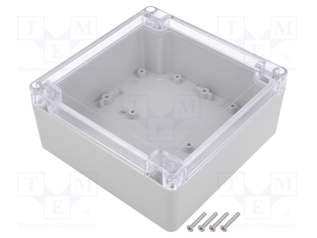 Enclosure: multipurpose; X: 135mm; Y: 135mm; Z: 60mm; ZP; ABS; gasket