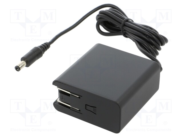 Power supply: switched-mode; plug; 48VDC; 0.94A; 45.1W; 91%