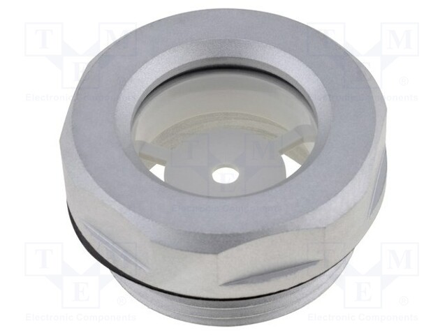 Level indicator; Inspect.hole dia: 18mm; M27; Mat: aluminium