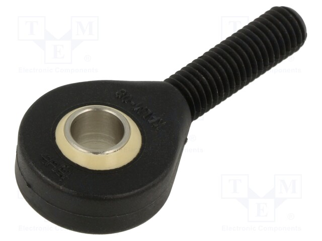 Ball joint; Øhole: 8mm; Thread: M8; Mat: igumid G; Pitch: 1,25