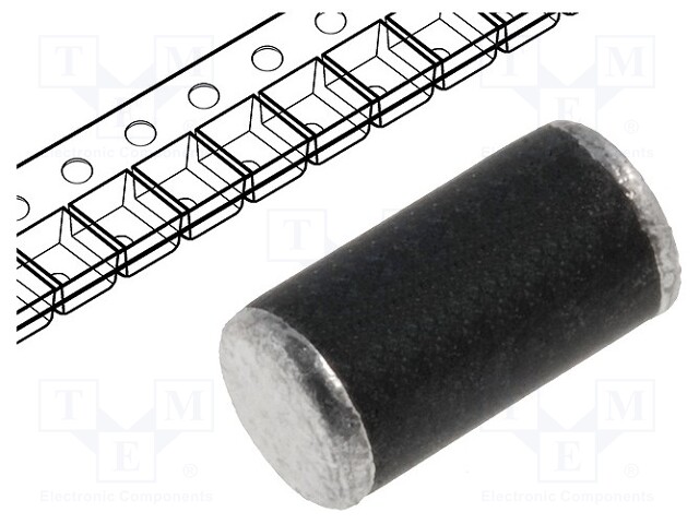 Diode: Schottky rectifying; SMD; 30V; 1A; Ufmax: 550mV; MELF