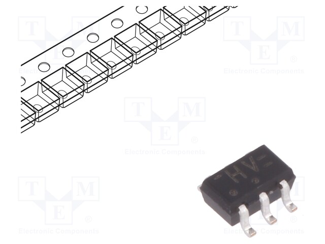 IC: digital; non-inverting,Schmitt trigger; Channels: 2; SMD; SO6