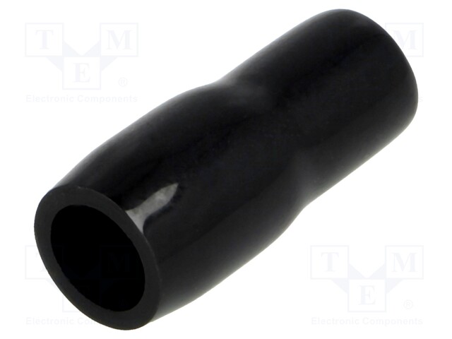 Protection; 10mm2; for ring tube terminals; 21mm; Colour: black