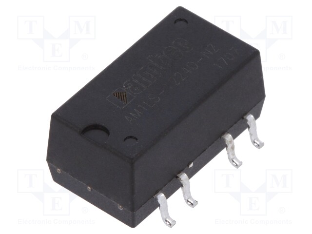 Converter: DC/DC; 1W; Uin: 10.8÷13.2V; Uout: 24VDC; Uout2: -24VDC