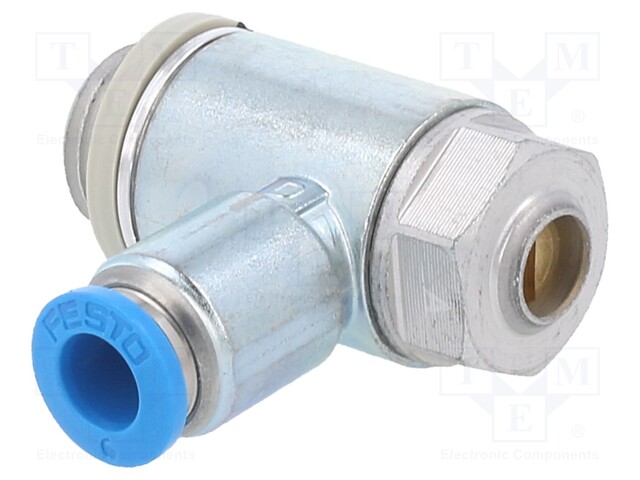 Throttle-check valve; Pressure: 0.2÷10bar; Temp: -10÷60°C; NBR