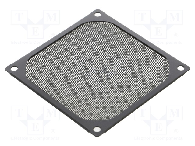 Filter; Ø80mm; aluminium; 1pcs; black; Mounting: screw; Kit: filter