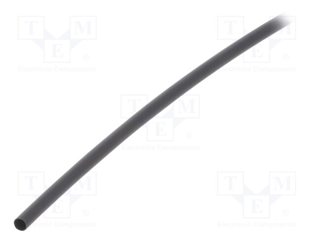 Heat shrink sleeve; glueless; 2: 1; 4.8mm; L: 1m; polyolefine