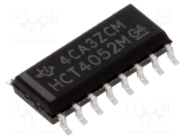 IC: digital; demultiplexer/multiplexer; Channels: 2; SMD; SO16