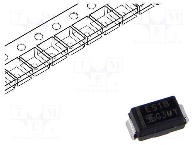 Diode: rectifying; SMD; 100V; 1A; 35ns; SMA; Ifsm: 30A; reel,tape