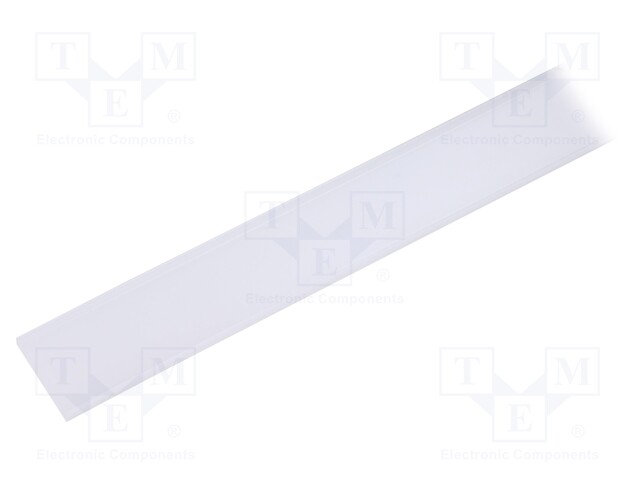 Cover for LED profiles; satin; 10m; LIGER-22; push-in