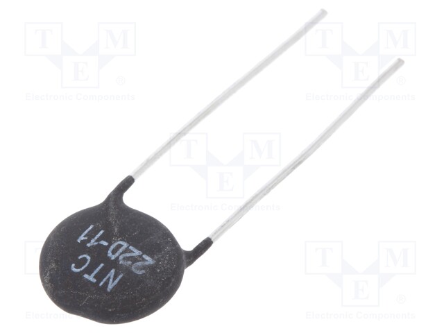 NTC thermistor; THT; 22Ω; 12.5mm; -55÷200°C