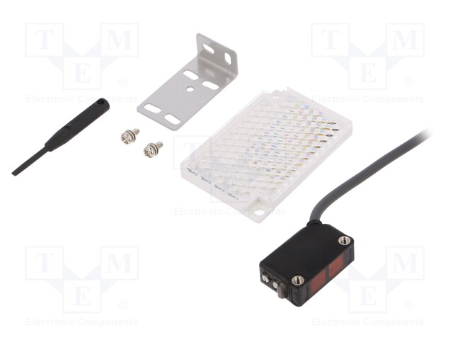 Sensor: photoelectric; Range: 3m; PNP; DARK-ON,LIGHT-ON; 30mA; <1ms