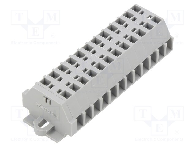 Terminal block; ways: 12; 0.08÷1.5mm2; spring clamp; 400V; 18A