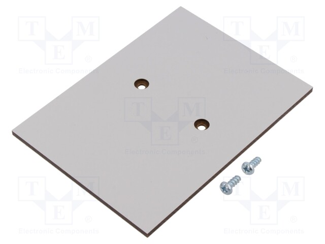 Mounting plate; laminate